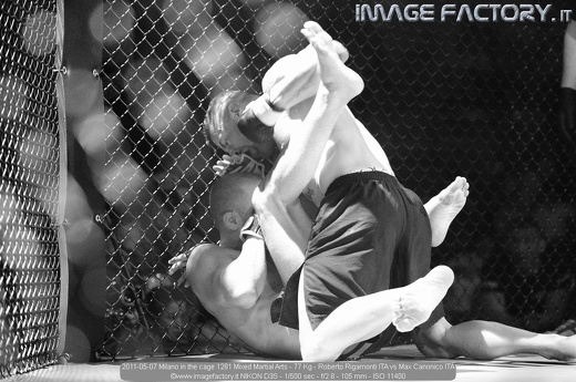 2011-05-07 Milano in the cage 1281 Mixed Martial Arts - 77 Kg - Roberto Rigamonti ITA vs Max Canonico ITA